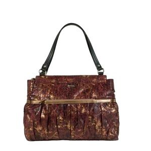 Miche Phoebe Prima SHELL ONLY NIP Purple Burgundy Gold Metallic